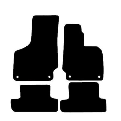 Actual Mat Shape for Audi TT Mk2 Coupe/Roadster (2007 - 2015)