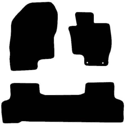 Actual Mat Shape for Mitsubishi Outlander Phev Hybrid (2013 - 2021)