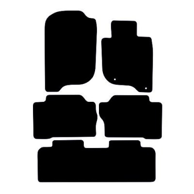 Actual Mat Shape for Mitsubishi Shogun Sport (2018 - Present)