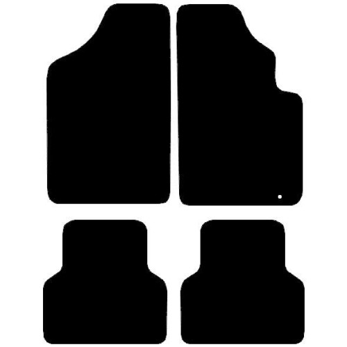 Actual Mat Shape for Nissan 100 NX (1991 - 1996)