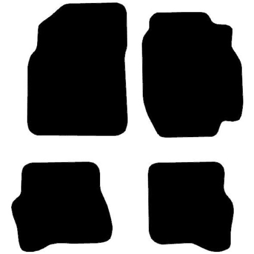 Actual Mat Shape for Nissan Almera (2000 - 2006)