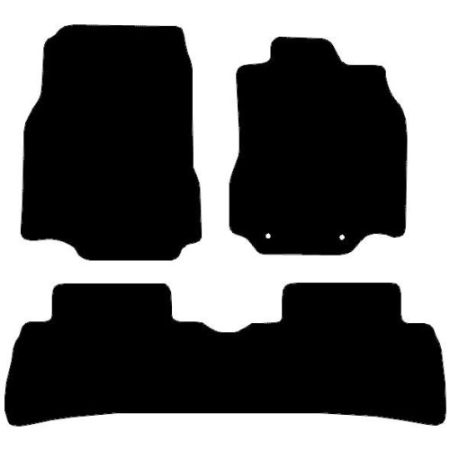Actual Mat Shape for Nissan Cube (2008 - 2014)