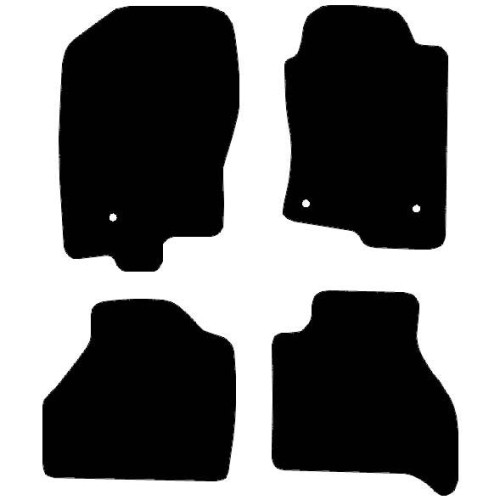 Actual Mat Shape for Nissan Navara CrewCab (2014 - 2016)