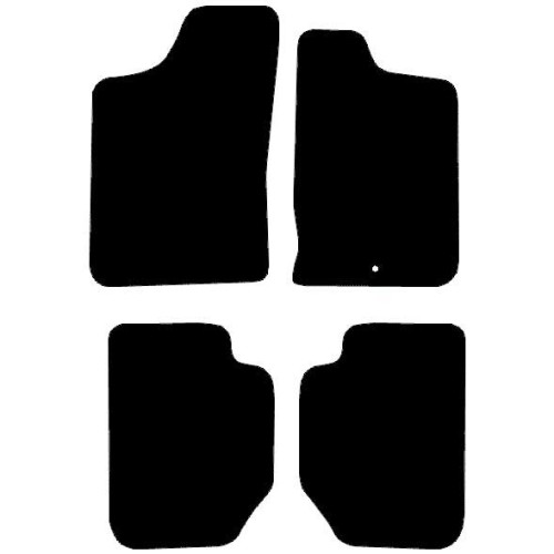 Actual Mat Shape for Nissan Navara TwinCab (1999 - 2005)