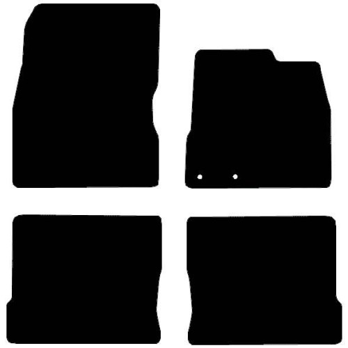 Actual Mat Shape for Nissan Note (2013 - 2020)