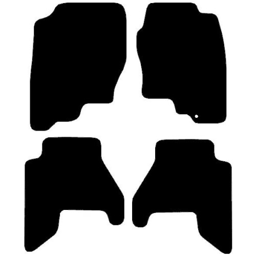 Actual Mat Shape for Nissan Pathfinder (2005 - 2008)