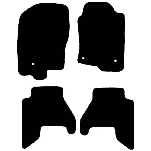 Actual Mat Shape for Nissan Pathfinder (2008 - 2021)