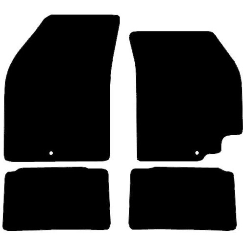 Actual Mat Shape for Nissan Pixo (2009 - 2014)