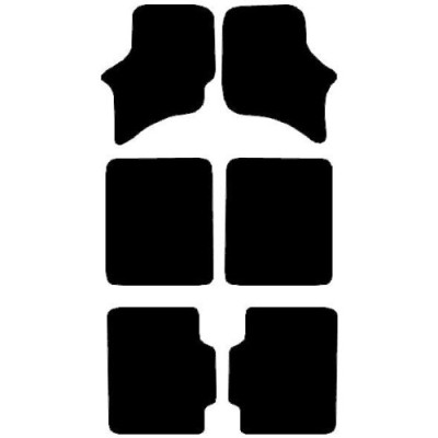 Actual Mat Shape for Nissan Serena (1993 - 1999)