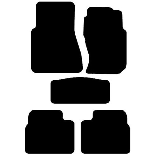 Actual Mat Shape for Nissan Skyline R32 (1989 - 1994)