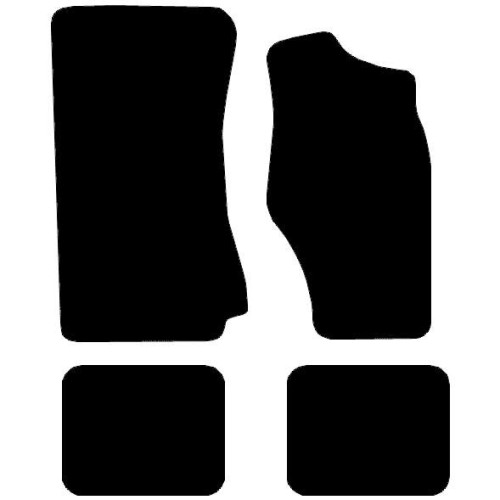 Actual Mat Shape for Opel Manta (1970 - 1988)
