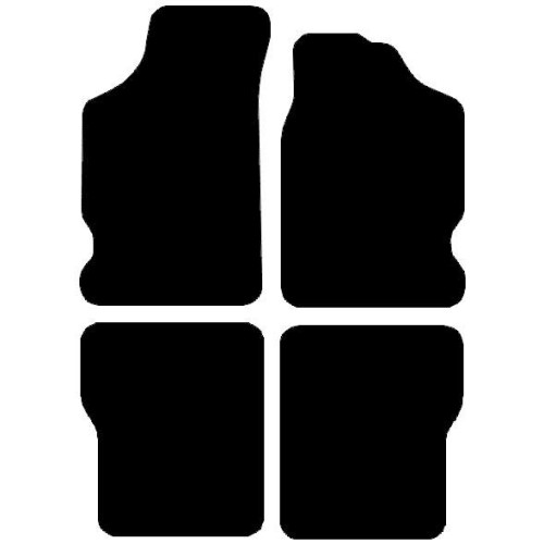 Actual Mat Shape for Peugeot 106 (1991 - 2003)
