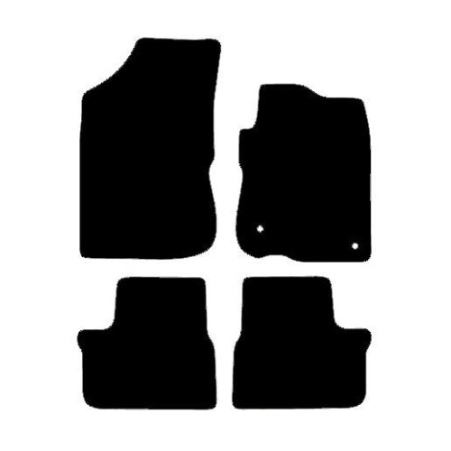 Actual Mat Shape for Peugeot 2008 (2012 - 2019)