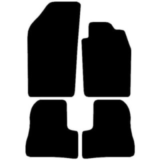 Actual Mat Shape for Peugeot 206 (1998 - 2005)