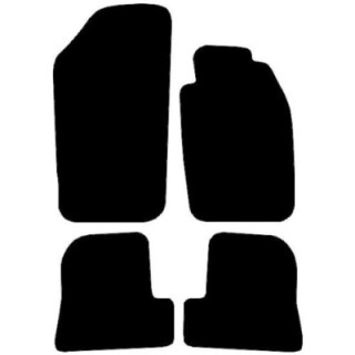 Actual Mat Shape for Peugeot 206 CC (2001 - 2007)