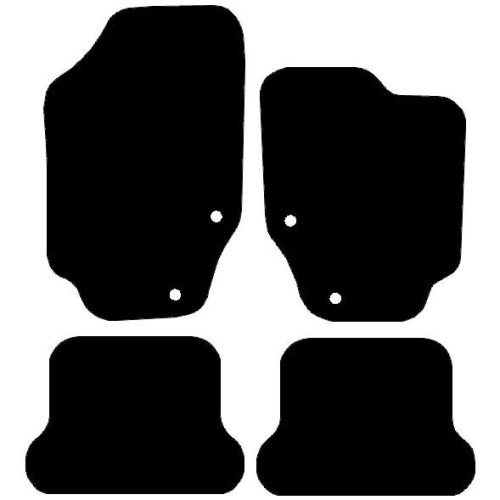Actual Mat Shape for Peugeot 307 CC (2003 - 2008)