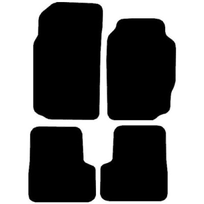 Actual Mat Shape for Peugeot 406 Coupe (1997 - 2003)