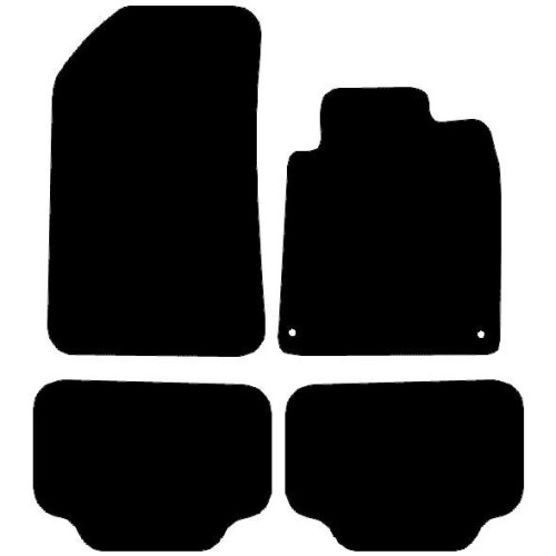 Actual Mat Shape for Peugeot 407 (2004 - 2010)