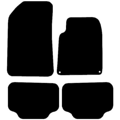 Actual Mat Shape for Peugeot 407 Coupe (2004 - 2010)