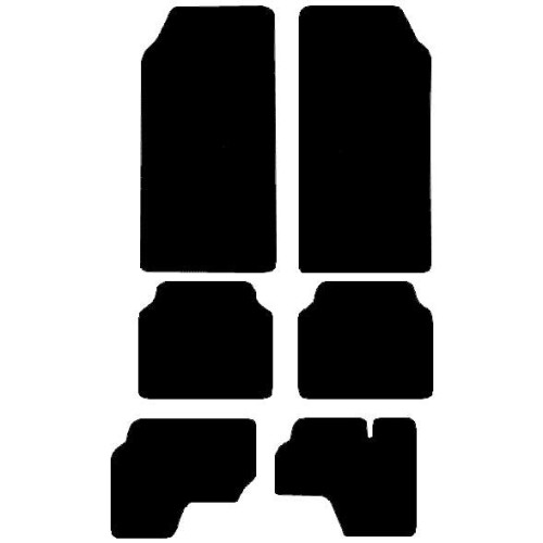 Actual Mat Shape for Peugeot 505 Estate (1979 - 1992)
