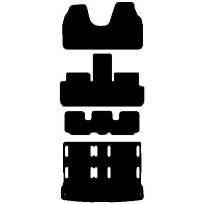 Actual Mat Shape for Peugeot 806 (1995 - 2002)