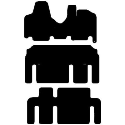 Actual Mat Shape for Peugeot Expert Tepee (2007 - 2016)