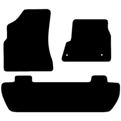 Actual Mat Shape for Peugeot Partner Tepee (2008 - 2018)