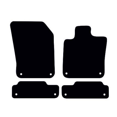 Actual Mat Shape for Polestar 1 Electric (2020 - 2022)