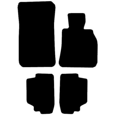 Actual Mat Shape for BMW 1 Series 3 Door (E81) (2007 - 2013)