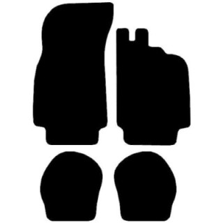 Actual Mat Shape for Porsche 911 (964 / 993) (1989 - 1997)