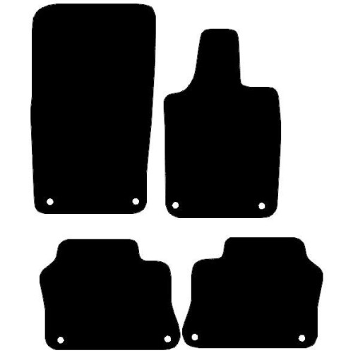 Actual Mat Shape for Porsche Panamera (2009 - 2017)
