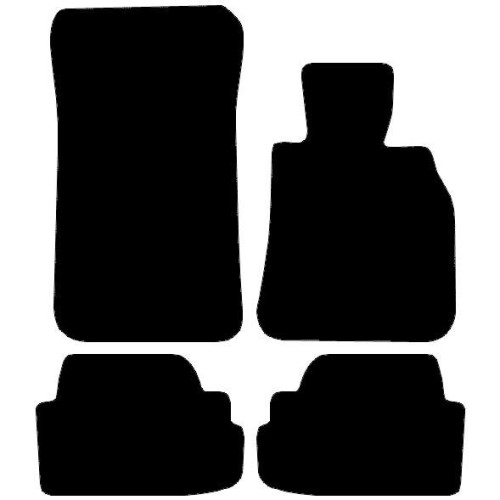 Actual Mat Shape for BMW 1 Series Coupe (E82) (2007 - 2013)