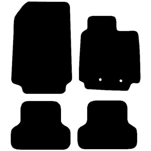 Actual Mat Shape for Renault Clio MK3 Facelift (2009 - 2012)