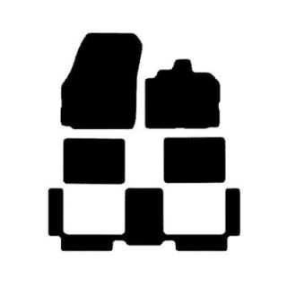 Actual Mat Shape for Renault Grand Scenic II (2006 - 2009)