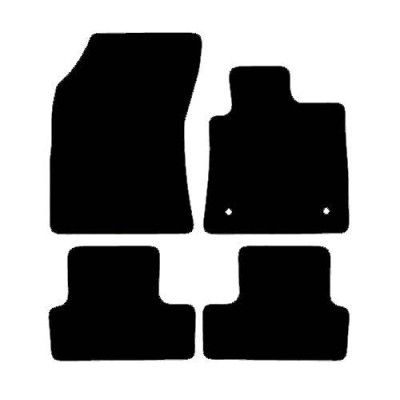 Actual Mat Shape for Renault Megane IV (2016 - 2022)