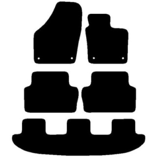 Actual Mat Shape for Seat Alhambra (2010 - Present)