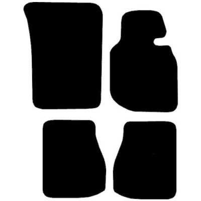 Actual Mat Shape for BMW 3 Series (E36) Convertible (1993 - 2000)