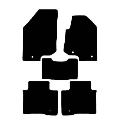 Actual Mat Shape for Ssangyong Korando E-MOTION (2021 - Present)