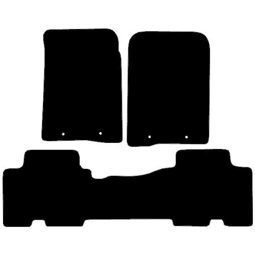 Actual Mat Shape for SsangYong Korando Sports Twin Cab Pick Up (2012 - 2019)