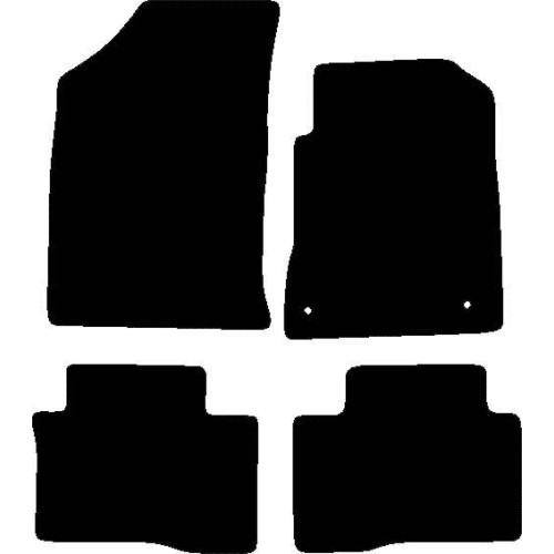 Actual Mat Shape for SsangYong Tivoli (2015 - Present)