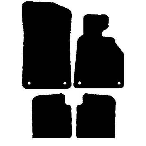 Actual Mat Shape for BMW 3 Series (E46) Compact (2001 - 2005)