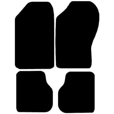 Actual Mat Shape for Subaru Vivio (1992 - 1995)