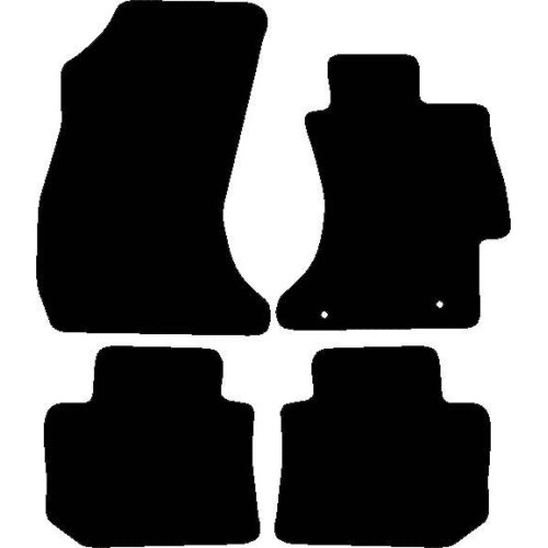 Actual Mat Shape for Subaru Impreza WRX STI (2015 - Present)