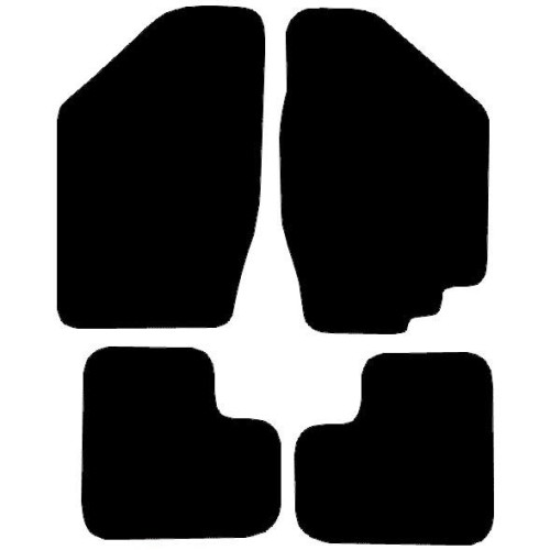 Actual Mat Shape for Suzuki Alto (1998 - 2004)
