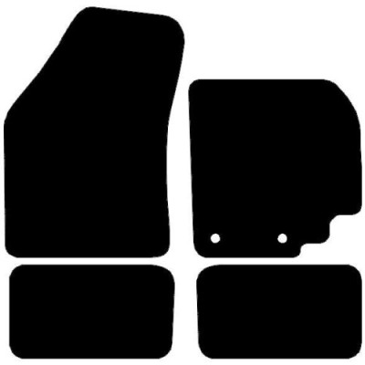 Actual Mat Shape for Suzuki Alto (2009 - 2014)