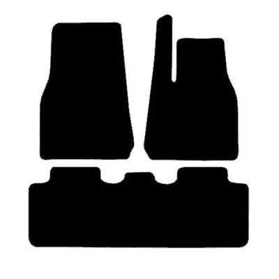 Actual Mat Shape for Tesla Model Y 5 Seats (2021 - Present)