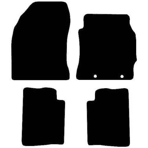 Actual Mat Shape for Toyota Auris MK2 (2013 - 2018)