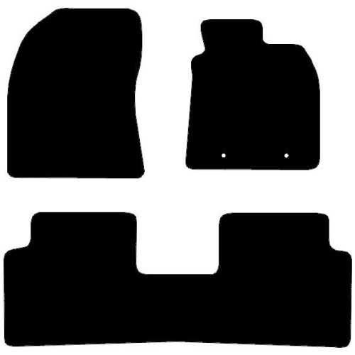 Actual Mat Shape for Toyota Avensis (2009 - 2018)