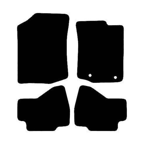 Actual Mat Shape for Toyota Aygo (2014 - 2021)