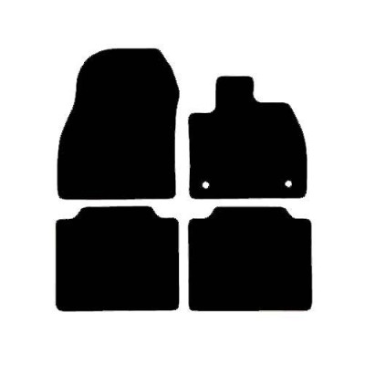Actual Mat Shape for Toyota BZ4X Electric (2022 - Present)
